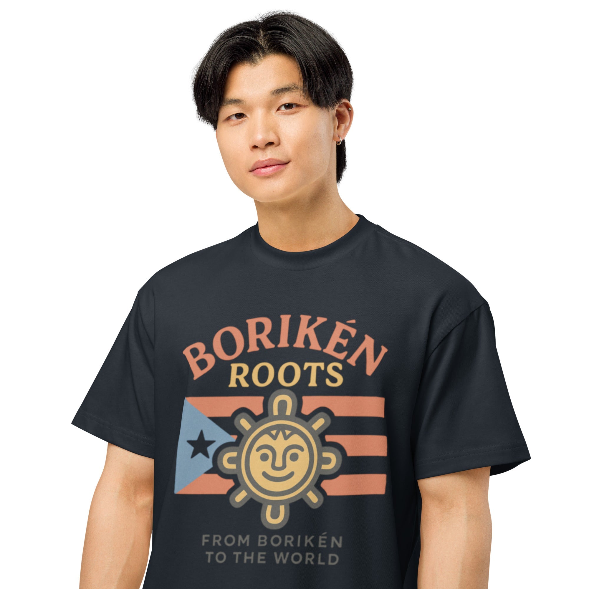 Borikén Men's Box Tee Shirt - Feel Good Clothing CompanyBoriken Men's Box Tee ShirtBorikén Men's Box Tee ShirtFeel Good Clothing Company