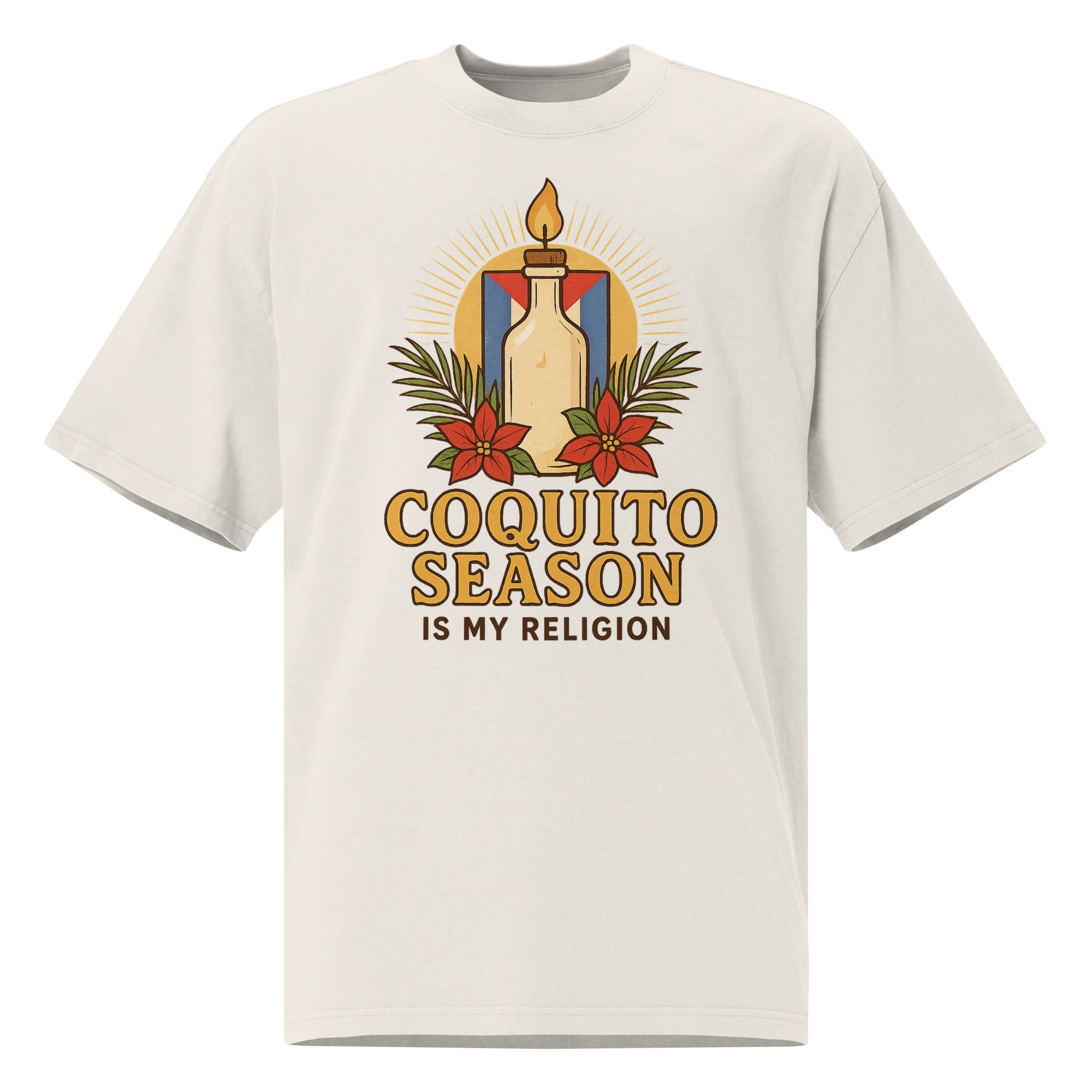COQUITO SEASON IS MY RELIGION – Oversized Faded Tee - Feel Good Clothing CompanyCOQUITO SEASON IS MY RELIGION – Oversized Faded TeeCOQUITO SEASON IS MY RELIGION – Oversized Faded TeeFeel Good Clothing Company