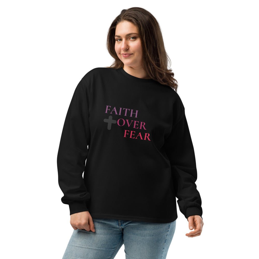 FAITH OVER FEAR Premium Shirt - Feel Good Clothing CompanyFaith Over FearFAITH OVER FEAR Premium ShirtFeel Good Clothing Company