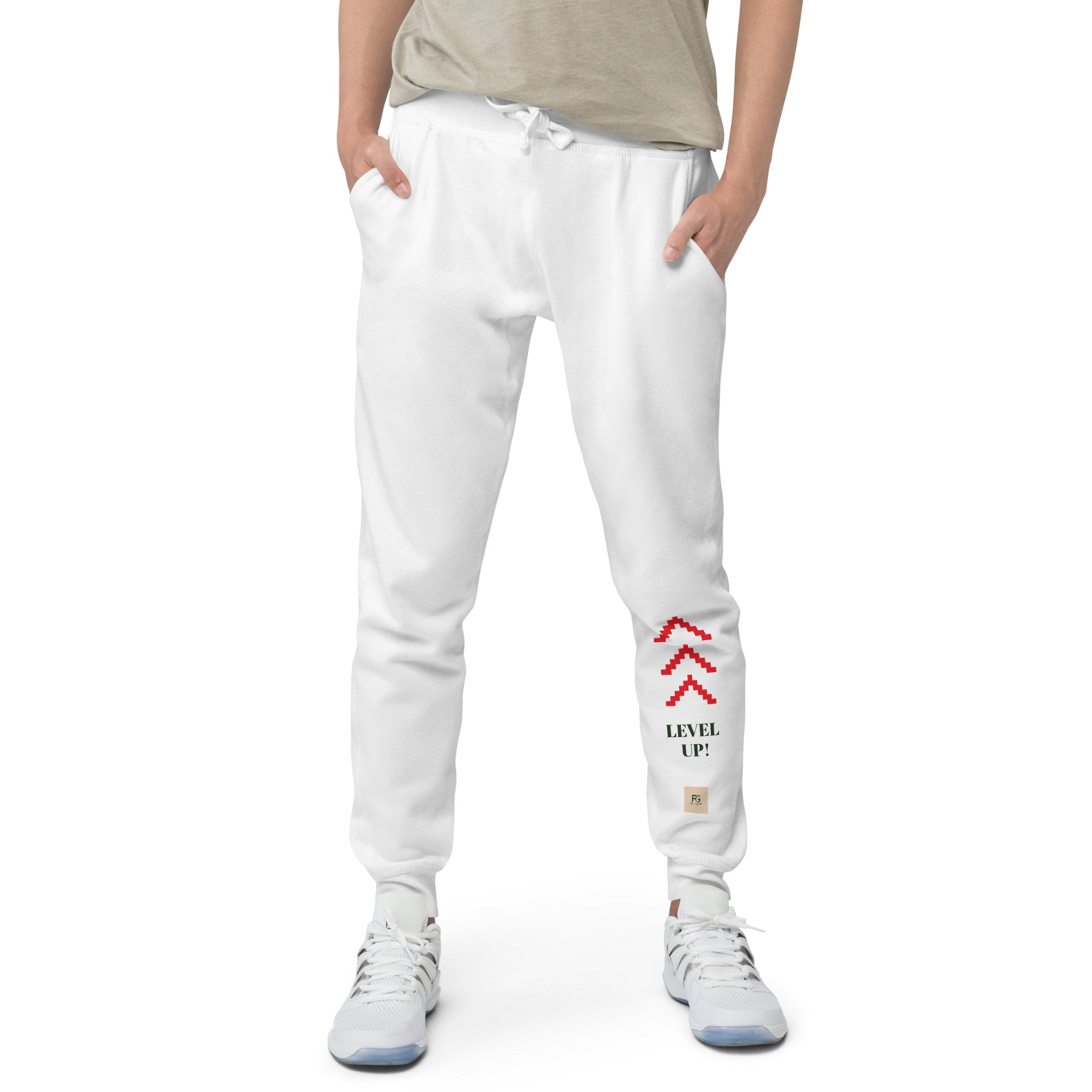 Level UP! Fleece Sweat pants - Feel Good Clothing CompanySweatpantsLevel UP! Fleece Sweat pantsFeel Good Clothing Company