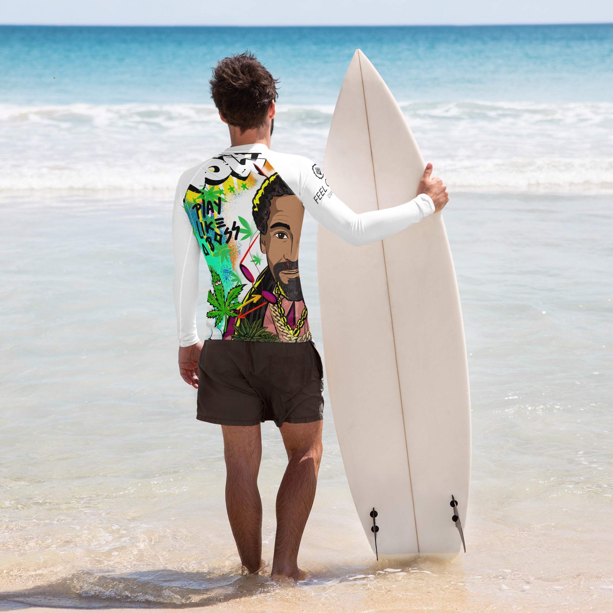 Beach Bum Rash Guard (upscale)