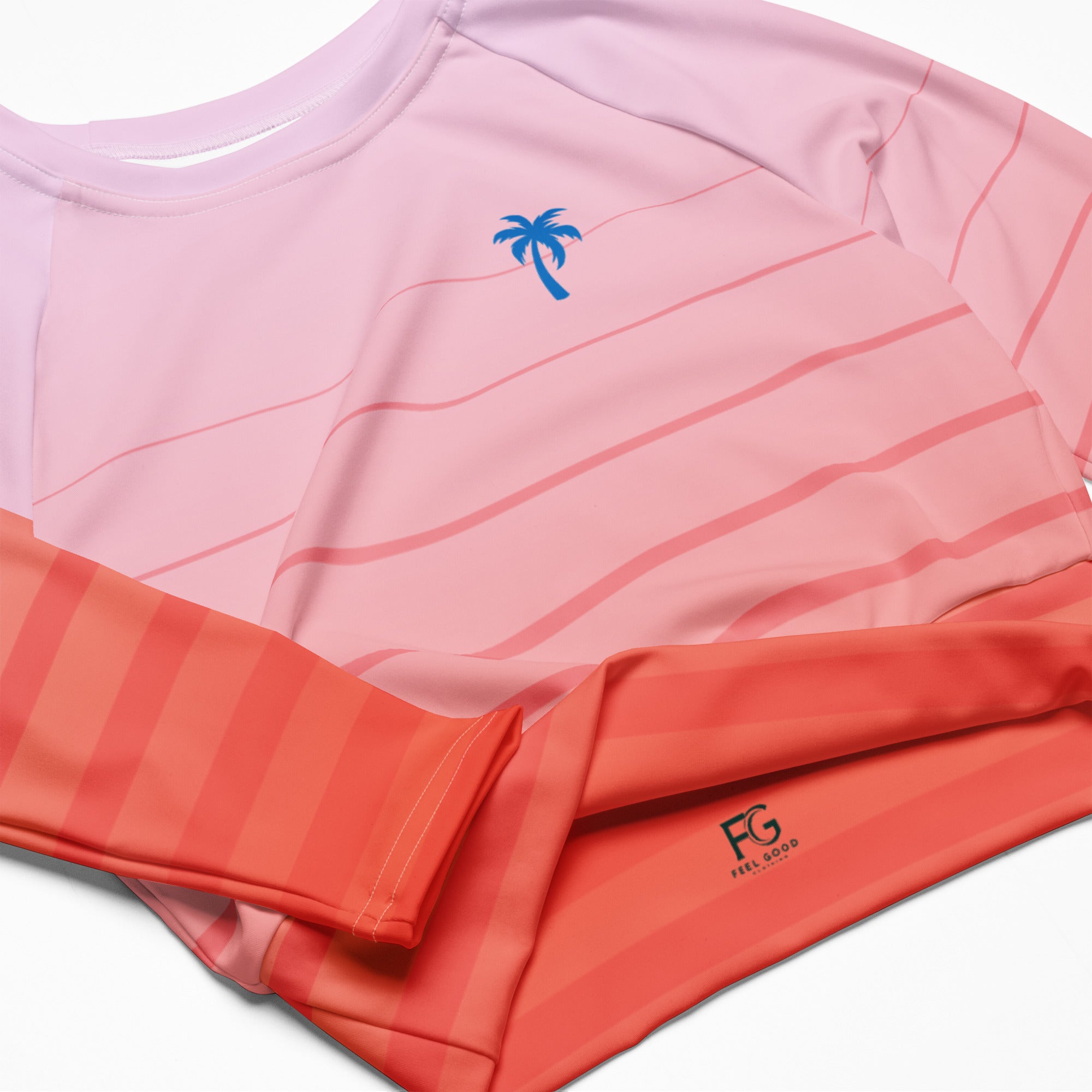 SPIRIT OF VI Eco-Friendly Long Sleeve Crop Top Rash Guard – UPF Swim & Active