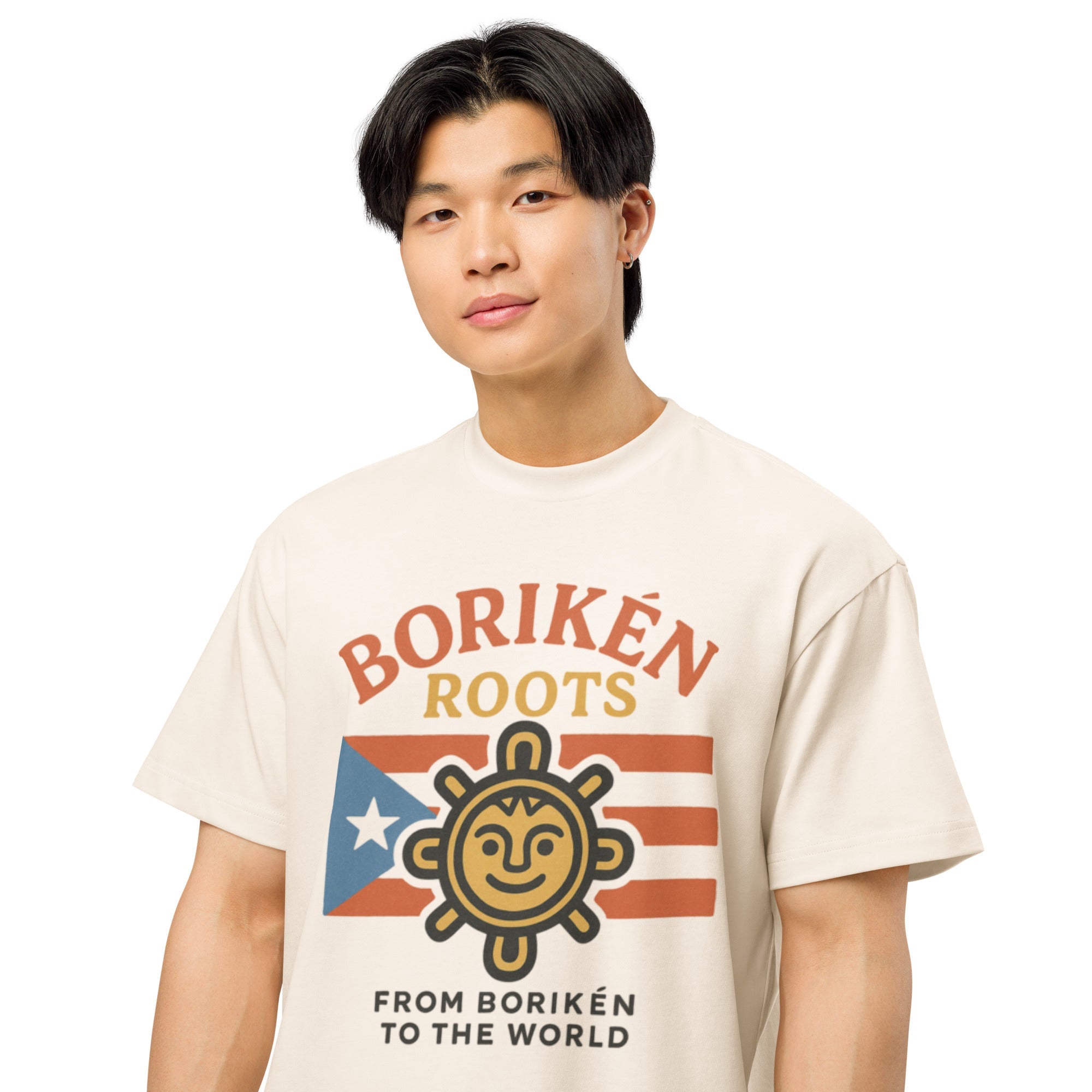 Borikén Men's Box Tee Shirt - Feel Good Clothing CompanyBoriken Men's Box Tee ShirtBorikén Men's Box Tee ShirtFeel Good Clothing Company