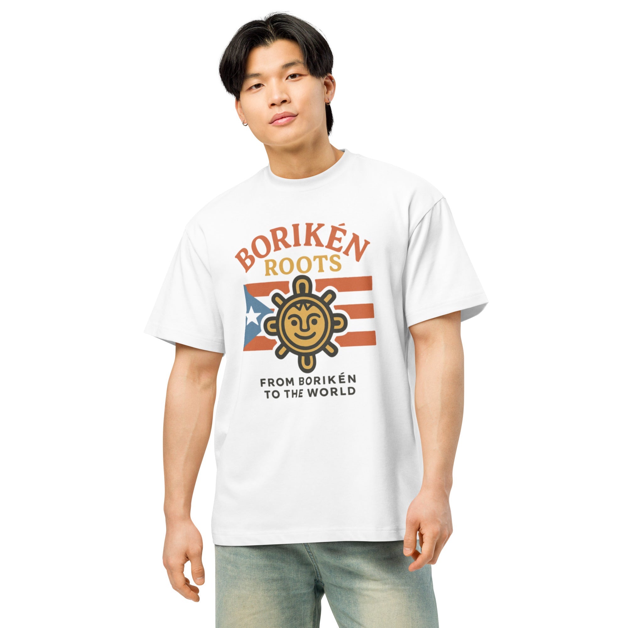 Borikén Men's Box Tee Shirt - Feel Good Clothing CompanyBoriken Men's Box Tee ShirtBorikén Men's Box Tee ShirtFeel Good Clothing Company