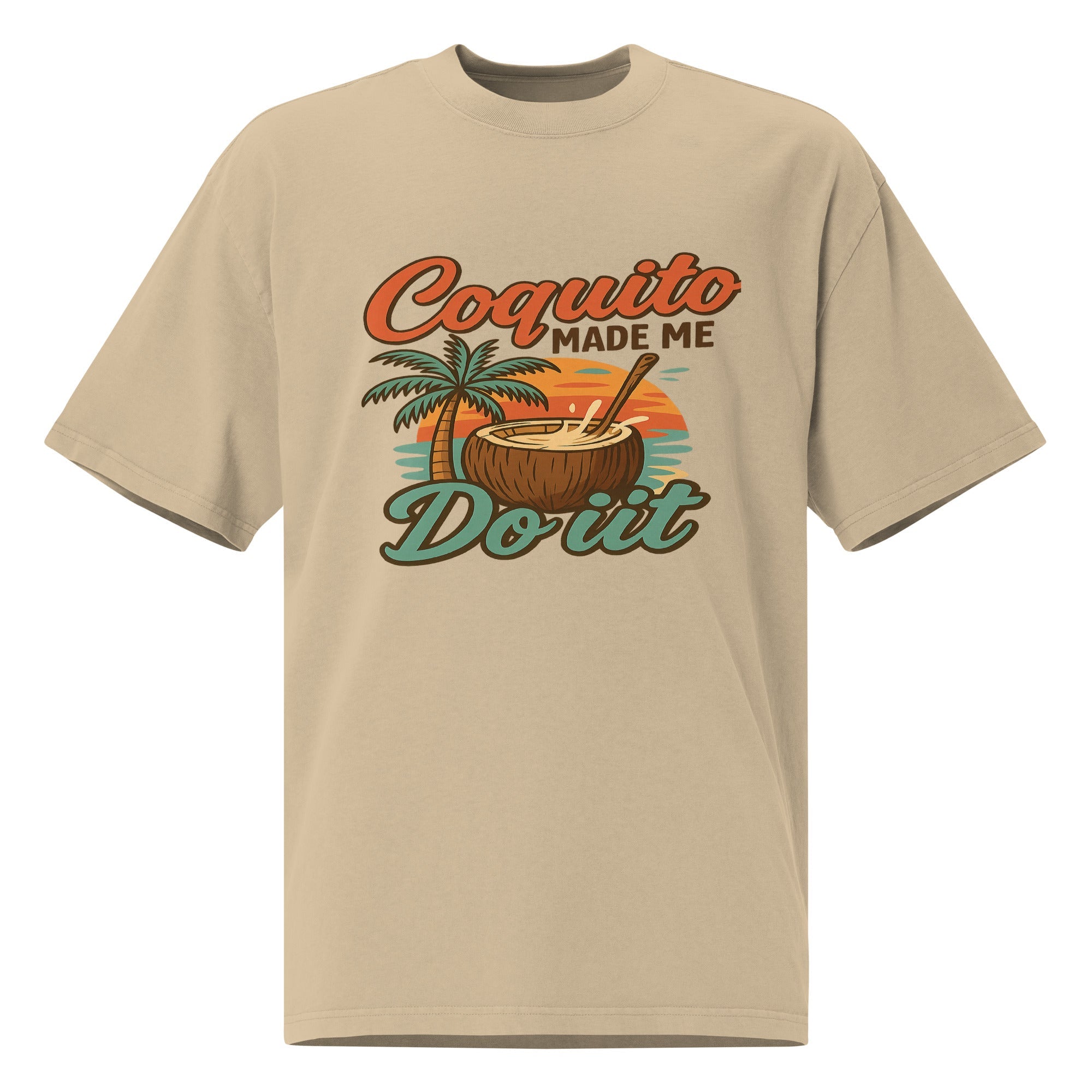 COQUITO MADE ME DO IT OverSized faded Tee Shirt Unisex - Feel Good Clothing CompanyCOQUITO MADE ME DO IT OverSized faded Tee Shirt UnisexCOQUITO MADE ME DO IT OverSized faded Tee Shirt UnisexFeel Good Clothing Company