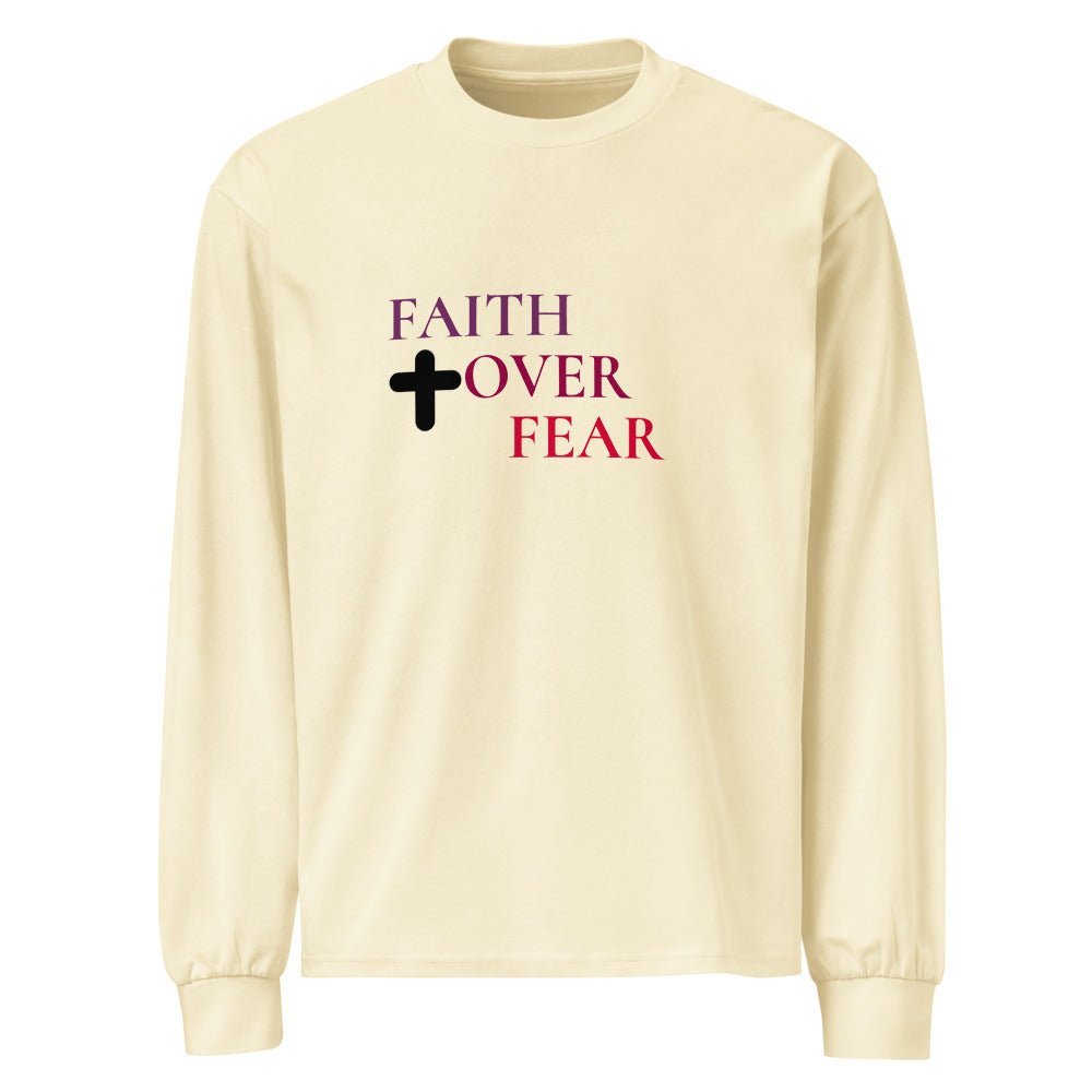 FAITH OVER FEAR Premium Shirt - Feel Good Clothing CompanyFaith Over FearFAITH OVER FEAR Premium ShirtFeel Good Clothing Company