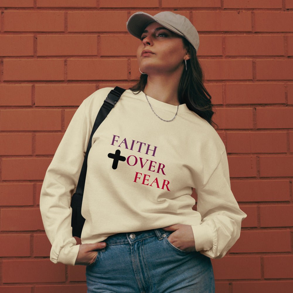 FAITH OVER FEAR Premium Shirt - Feel Good Clothing CompanyFaith Over FearFAITH OVER FEAR Premium ShirtFeel Good Clothing Company