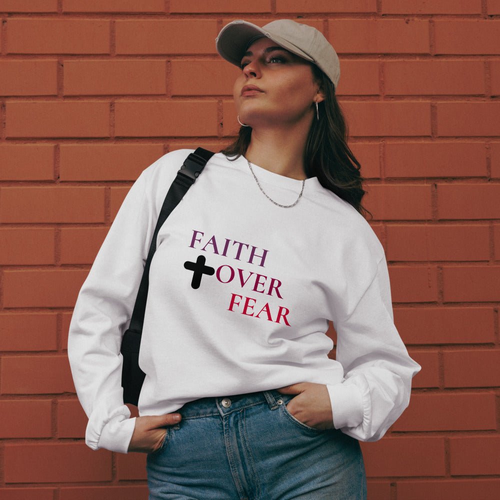 FAITH OVER FEAR Premium Shirt - Feel Good Clothing CompanyFaith Over FearFAITH OVER FEAR Premium ShirtFeel Good Clothing Company
