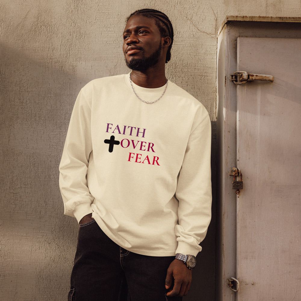 FAITH OVER FEAR Premium Shirt
